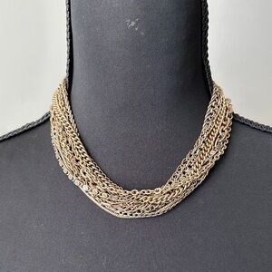 Lia Sophia Gold Multi-Strand Necklace